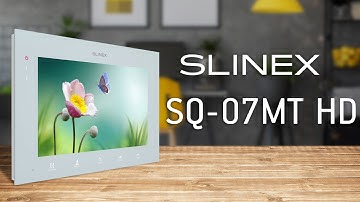 Slinex SQ-07MT HD – AHD video intercom with IPS touch screen and software motion detection