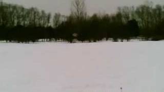 NB32-flying off snow.AVI