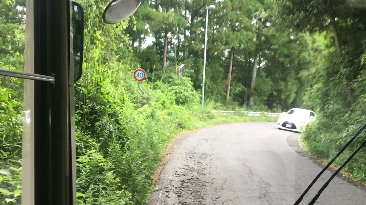 茨城交通バス 前面展望 車窓 高部車庫→常陸大宮駅/ 高部車庫1015発(常陸大宮駅行)