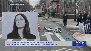 NYC faces $100M lawsuit from family of cyclist killed