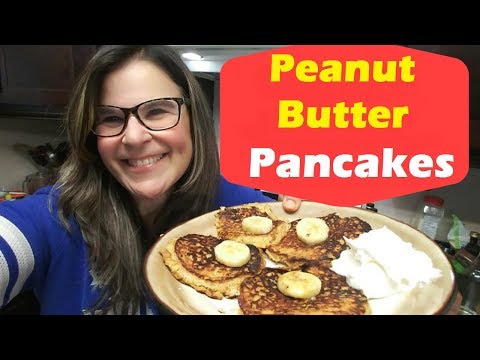 Low fat Double Banana Peanut Butter Pancakes Recipe