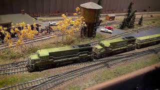 OC E Logging Train at the Colorado Model Railroad Museum