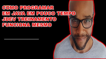 Consegui vaga de emprego em Java Como aprender programar em pouco tempo VAGAS SOBRANDO GANHE BEM