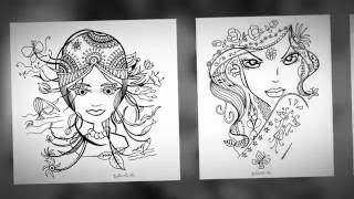 Cool coloring pages for adults-complicated coloring pages screenshot 3
