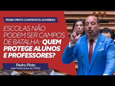 Pedro Pinto confronts the Government: “Schools cannot be battlefields: who is protecting the stud...