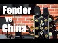 КИТАЙ VS FENDER! СРАВНЕНИЕ ТЮНЕРОВ!