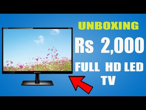 FULL HD LED TV / MONITOR IN JUST Rs 2000 - UNBOXING &