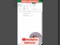 Mastering Hyperlinks in Excel: Various Insert Hyperlinks options! #shorts