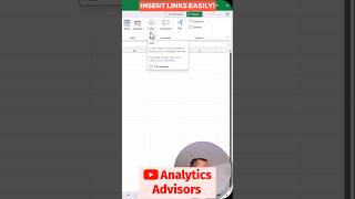 Mastering Hyperlinks in Excel: Various Insert Hyperlinks options! #shorts
