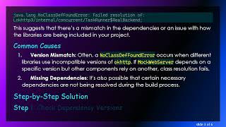 Resolving NoClassDefFoundError with MockWebServer in Android Testing