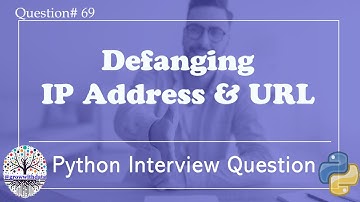 Defanging IP Address | 3 Approaches in Python | Python Interview Questions | DE Interview Questions