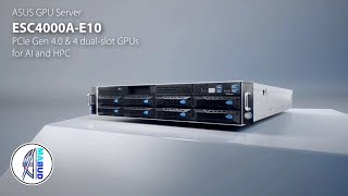 ASUS - ESC4000A-E10 AMD EPYC GPU Server | GPU support and faster transmission speeds