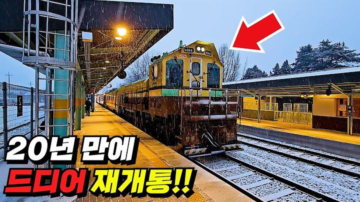 20년만에 드디어 다시 개통된 추억의 기차노선!! | 폭설이 내린 설국을 뚫으며 떠나는 당일치기 기차 여행 | 국내 가볼만한 곳 | 국내여행 | 뚜벅이