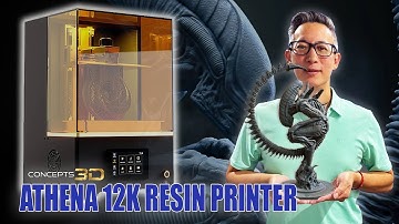Concepts3D Athena 12K Resin 3D Printer Review:  Was It Worth the wait?