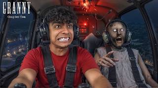 GRANNY HELICOPTER ESCAPE KAR LIYA 😱 screenshot 4