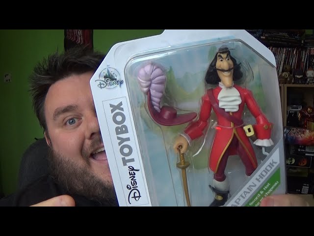 Disney Toybox Captain Hook Action Figure Disney Store Exclusive