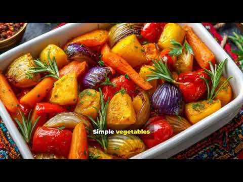 Roasted Vegetables with Sweet Potatoes, Carrots, and Brussels Sprouts