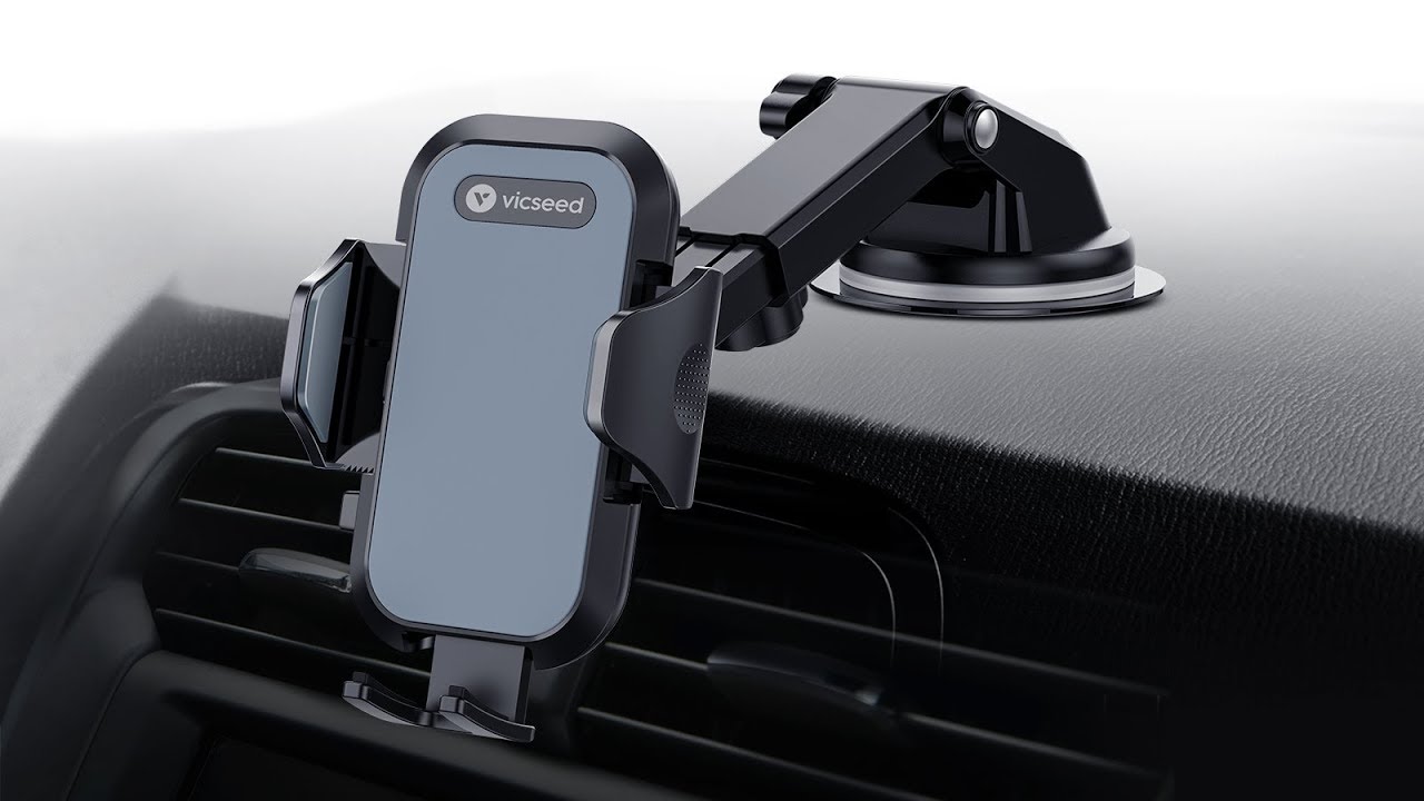 How to Install VICSEED Car Phone Mount(CTEZ11) on the Dashboard YouTube