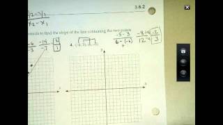 Math 8: Slope Formula Task Part 2