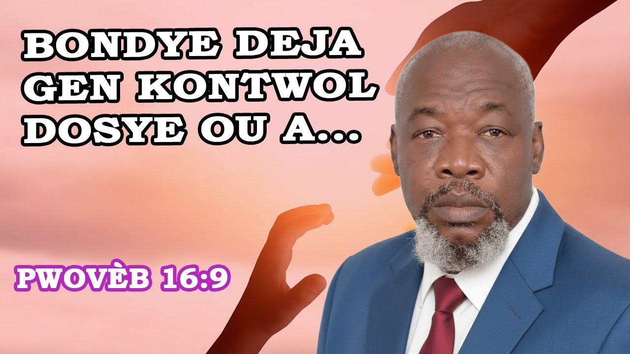 Sispann Bay tèt ou pwobèm, Dosye'w la nan men BonDye. Evangeliste Joseph Jaques Thaylor