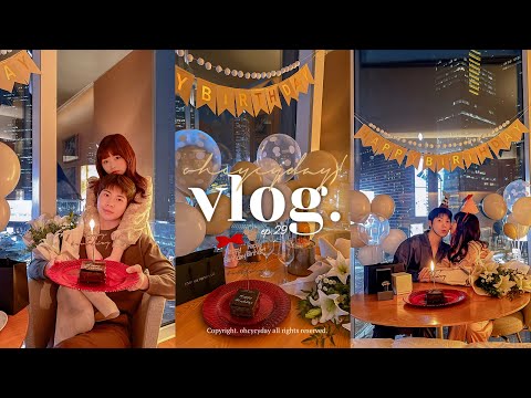 [ 𝐕𝐋𝐎𝐆 𝐞𝐩.𝟐𝟗 ] Surprising MY KOREAN BOYFRIEND For His Birthday🎂 | Grand Hyatt Seoul, Coex date, etc