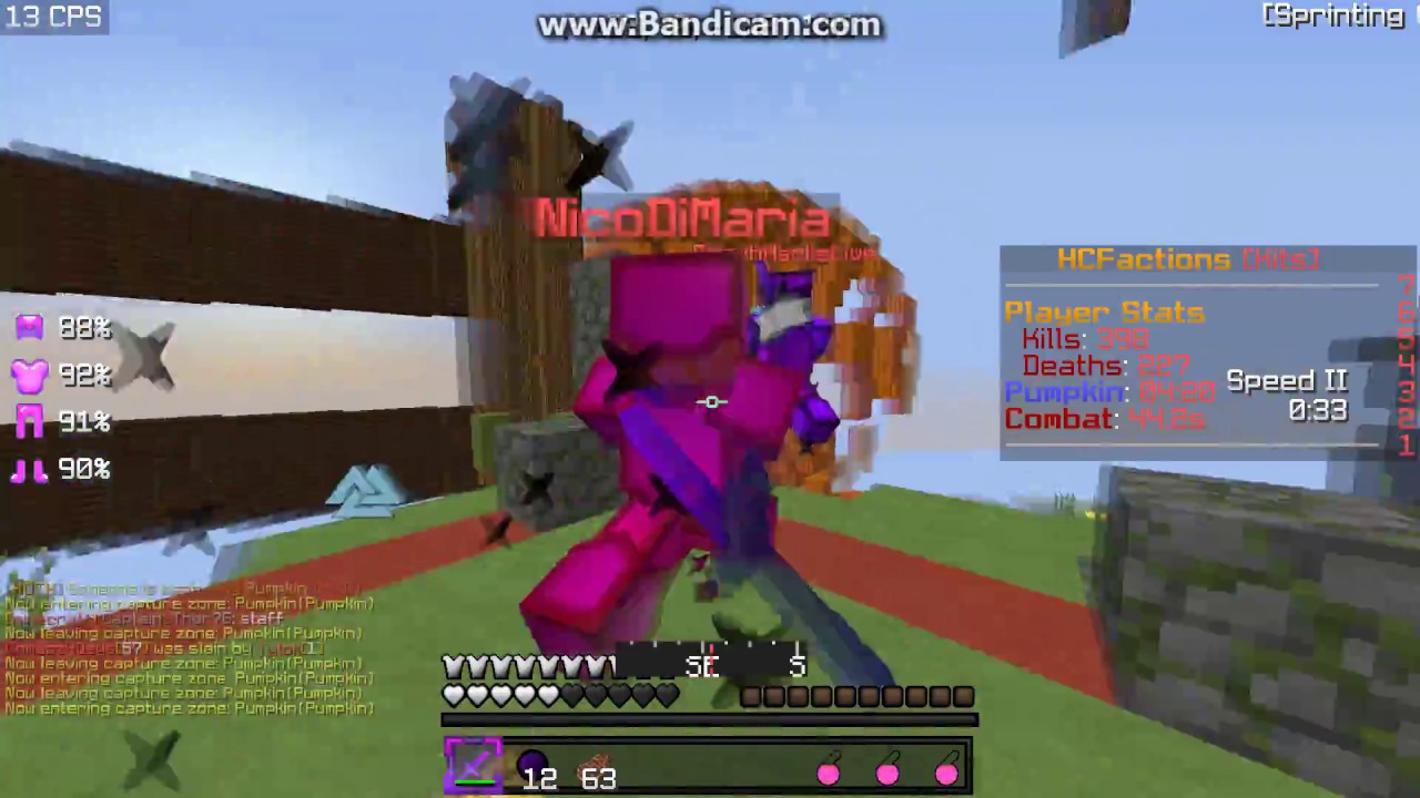 ClearKys hacking on HcGames [Didnt get banned instantly]
