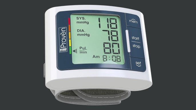 New IPROVEN BPM-417 - Wrist Blood Pressure Monitor for Home Use - Digi