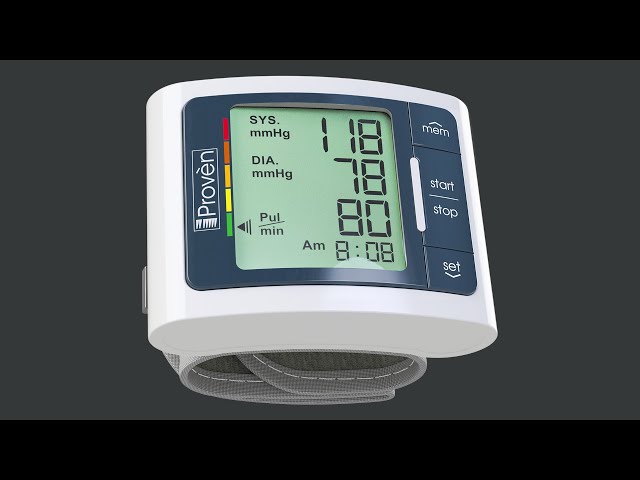 iProvèn Wrist Blood Pressure Monitor Watch - Digital Home Blood Pressure  Meter - Manual Blood Pressure Cuff - Clinically Accurate & Fast Reading -  BPM-337 by iProvèn, Grey