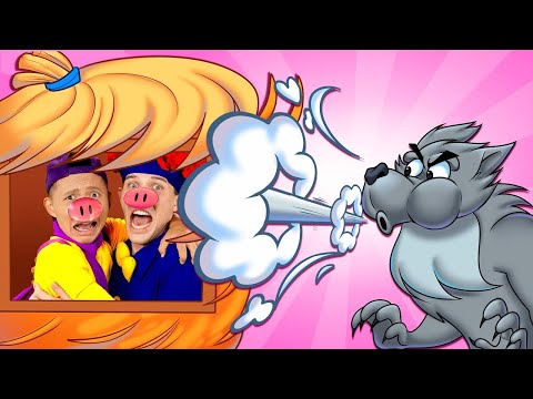 Три Поросенка | Развивающие Песенки Для Малышей | Dominoki Детские Песенки