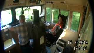 Railroad locomotive slack action demonstration Net Worth