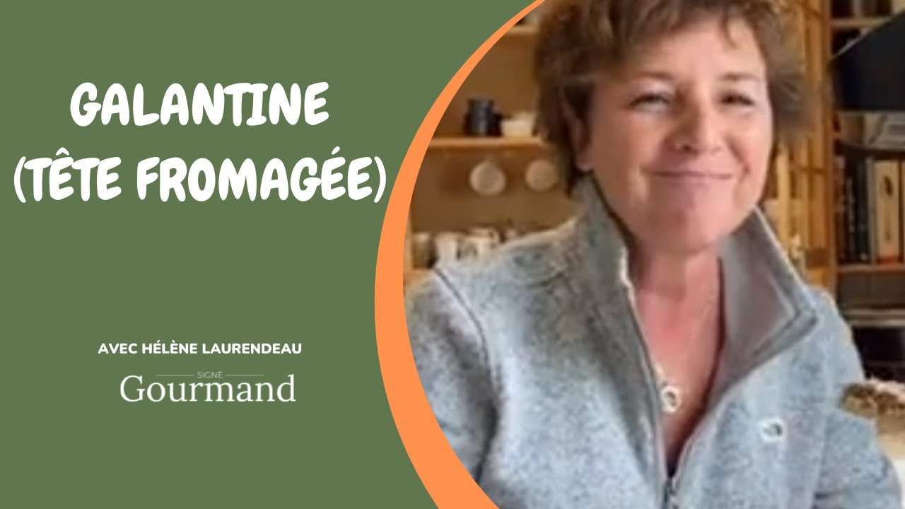 RECETTE DE GALANTINE (TÊTE FROMAGÉE) - YouTube
