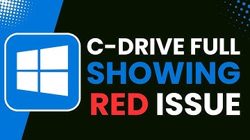 C-Drive Full and Showing Red Issue in Windows 11 Fix
