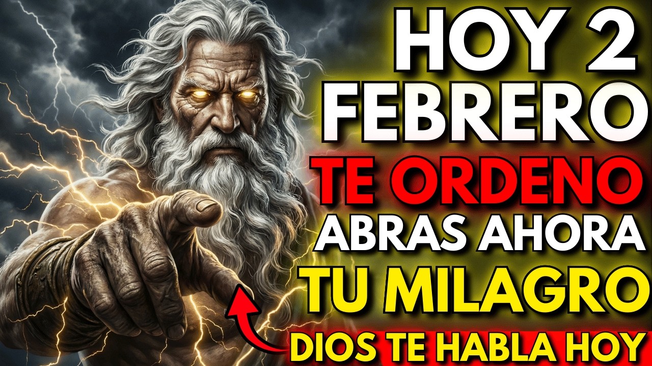 HOY 2 DE FEBRERO DIOS DICE: Se Acabó la Escasez. Tu Historia Cambia Hoy. ¡Solo para ti!