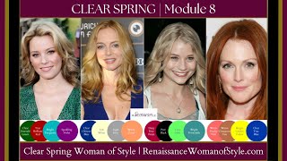 Clear Spring Women: Master Visual Branding with Color and Style