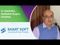 Dr shahid riaz says smartsoft is the best software for eye