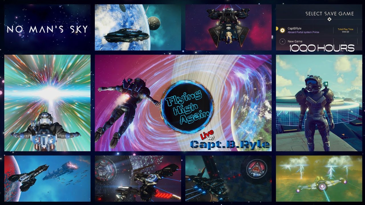 NO MAN'S SKY   Flying High Again     Live w/ Capt.B.Ryle  December 6