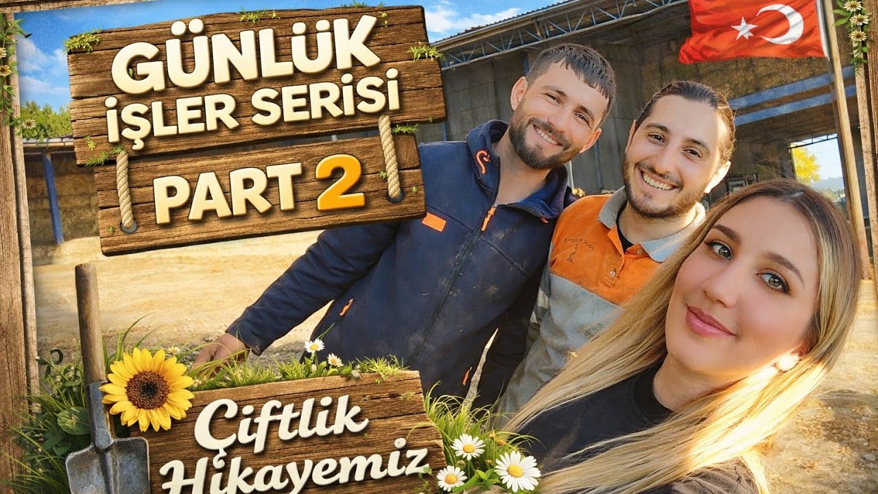 Günlük İşler Serisi | Part 2 🧹🐄Slaj Temizliği & Çevre Temizliği | Çiftlik Hikayemiz♥️