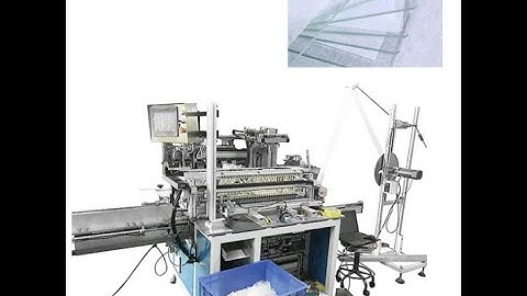 microscope slide/cover glass paper making assembly inserting machine