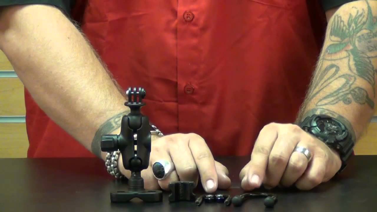 RAM Mounts Short Double Socket Arm and GoPro Hero 3 Camera...