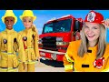 Fire Story for Kids | Barbie and Ken Firefighters &amp; Firetruck | Speedie DiDi Toddler Learning Video