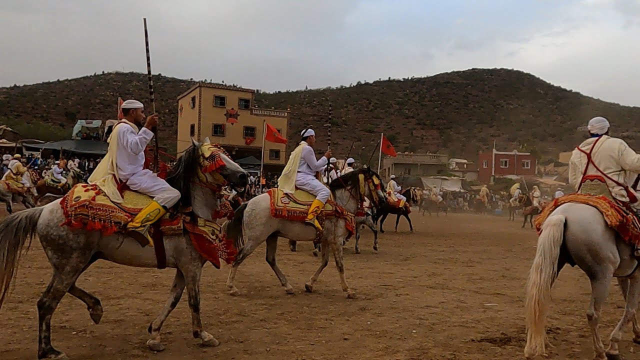 موسم التبوريدة بدوار ايت صالح أين أنتم ياعاشق الخيل بانو هنا🥰❤🐎