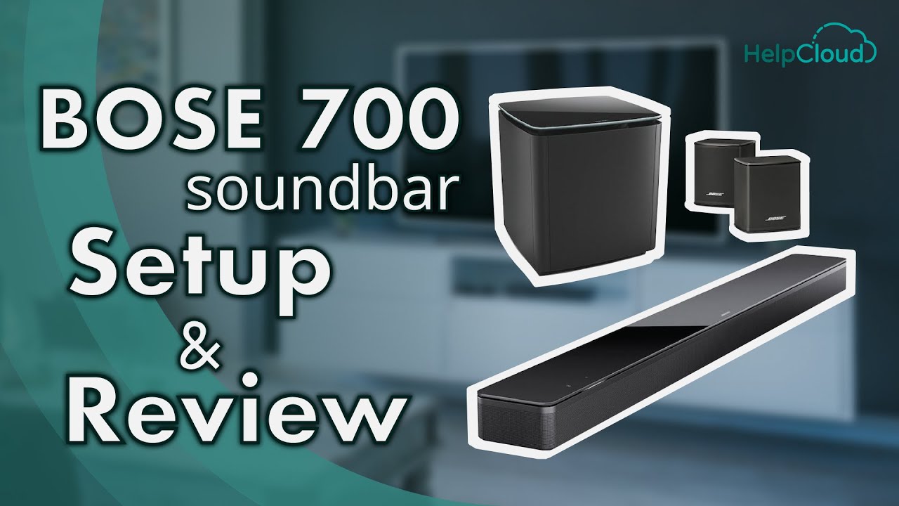 bose soundbar with wireless rear speakers