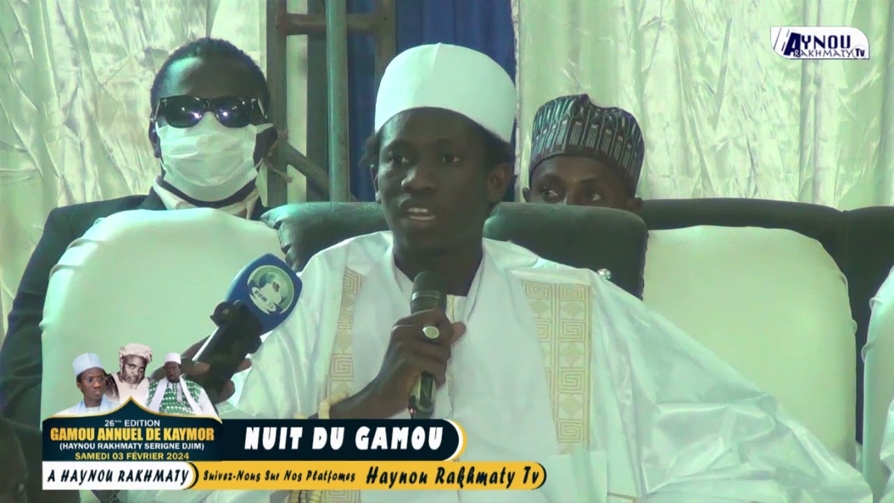 GAMOU KAYMOR ÉDITION  2024 WAXTANE AL KHALIFA EL HADJI ABDOULAYE NDIAYE