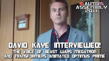 David Kaye Interview at Transformers Convention Auto Assembly 2011