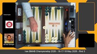Rnd 3    Farhad Heydari top v Amir Eshraghi 7pt