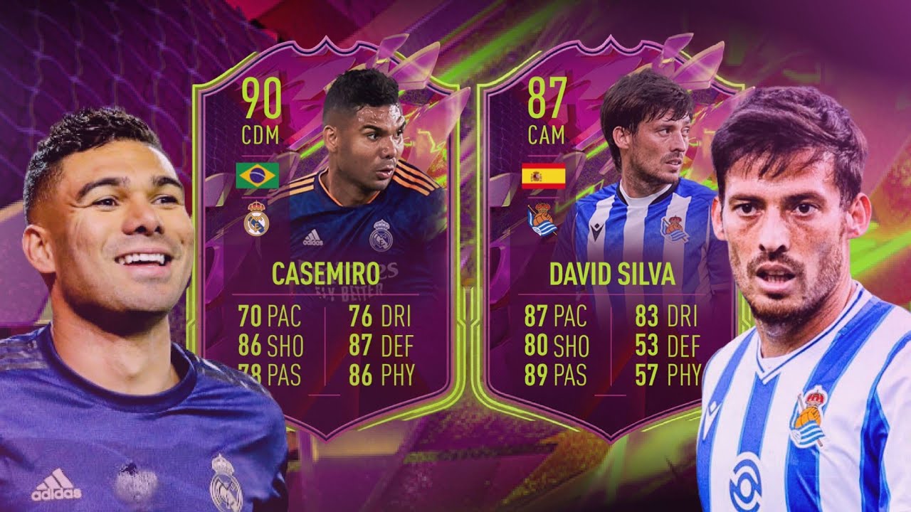 DAVID SILVA 87 RULEBREAKER + CASEMIRO 90 RULEBREAKER FIFA 22 REVIEW ¿MERECEN LA PENA? 🐃🧙‍♂️