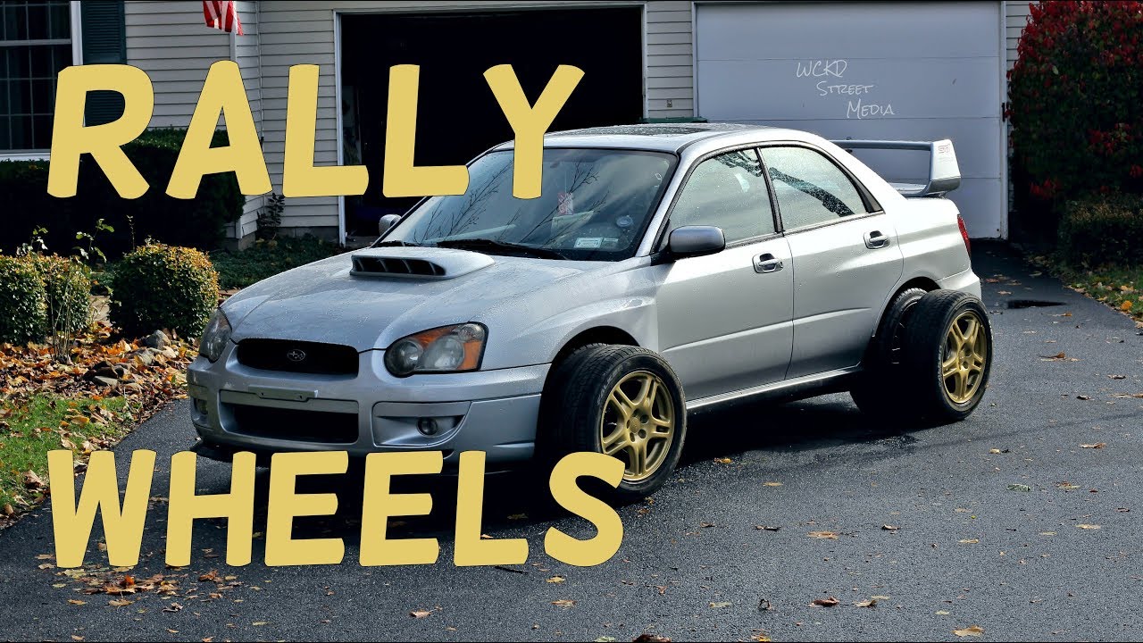 Making Subaru Rally Wheels! - YouTube