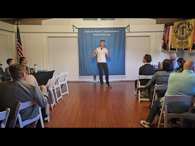 My Ice Breaker Speech at Toastmasters
