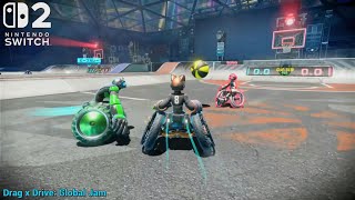 Drag x Drive: Global Jam - First 30 Minutes of Gameplay Multiplayer & Solo - Switch 2