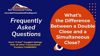 Real Estate Investing - What's the Difference Between a Double Close and Simultaneous Close?